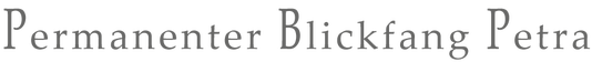 Log Permanenter Blickfang